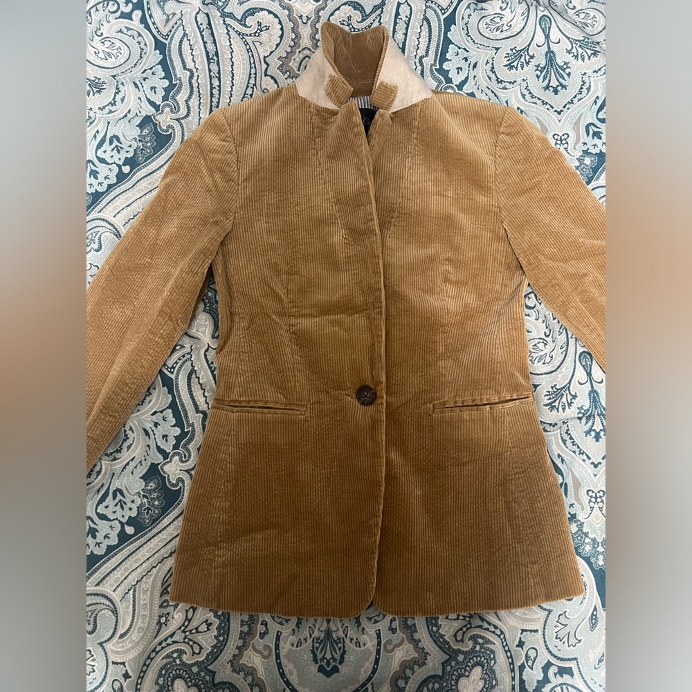 J. Crew Soft Corduroy Jacket (Size 00P) - Picture 13 of 15
